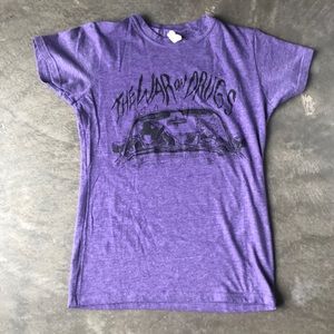 War on Drugs concert tee